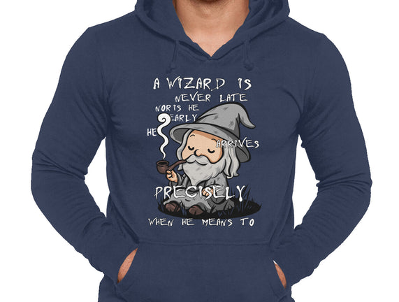 A Wizard Is Never Late