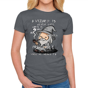 A Wizard Is Never Late