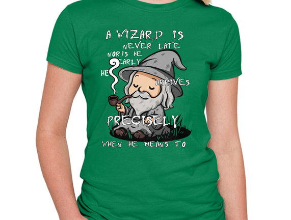 A Wizard Is Never Late