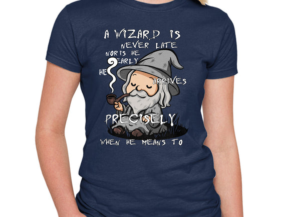 A Wizard Is Never Late