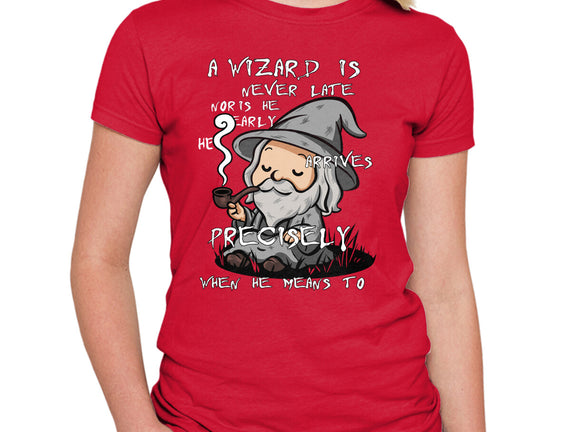 A Wizard Is Never Late