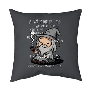 A Wizard Is Never Late