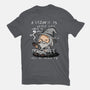 A Wizard Is Never Late-Mens-Basic-Tee-fanfabio