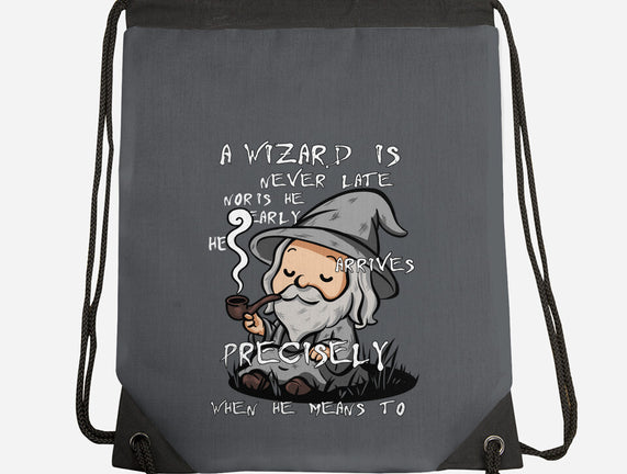 A Wizard Is Never Late