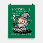A Wizard Is Never Late-None-Matte-Poster-fanfabio