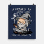 A Wizard Is Never Late-None-Matte-Poster-fanfabio