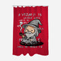 A Wizard Is Never Late-None-Polyester-Shower Curtain-fanfabio