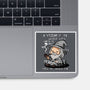 A Wizard Is Never Late-None-Glossy-Sticker-fanfabio