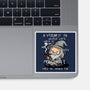 A Wizard Is Never Late-None-Glossy-Sticker-fanfabio