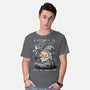 A Wizard Is Never Late-Mens-Basic-Tee-fanfabio