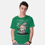 A Wizard Is Never Late-Mens-Basic-Tee-fanfabio
