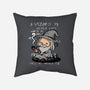 A Wizard Is Never Late-None-Removable Cover w Insert-Throw Pillow-fanfabio