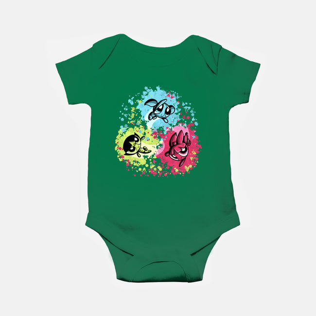 Super Colorgirls-Baby-Basic-Onesie-nickzzarto