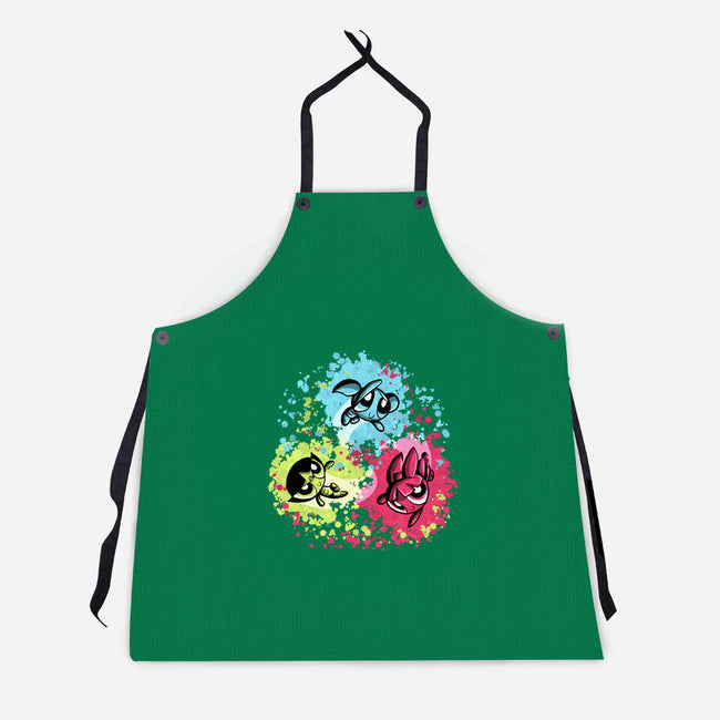 Super Colorgirls-Unisex-Kitchen-Apron-nickzzarto