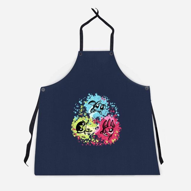 Super Colorgirls-Unisex-Kitchen-Apron-nickzzarto