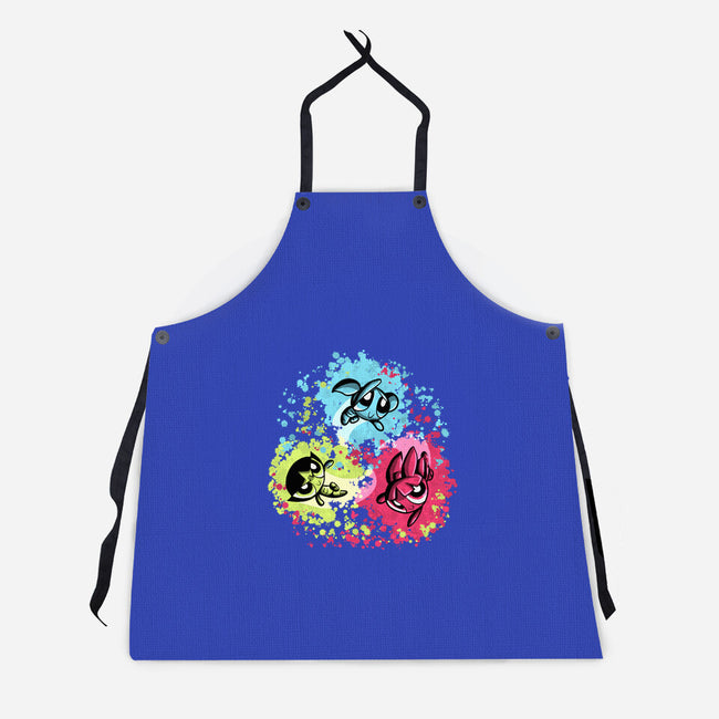 Super Colorgirls-Unisex-Kitchen-Apron-nickzzarto