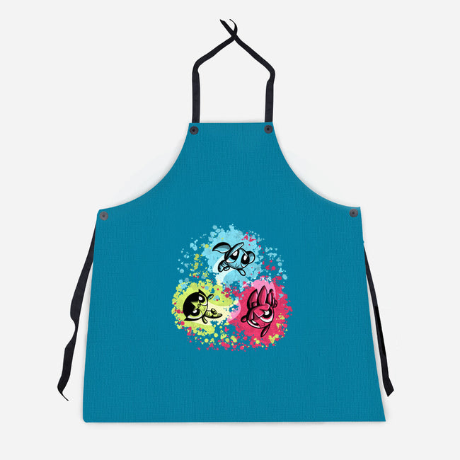 Super Colorgirls-Unisex-Kitchen-Apron-nickzzarto