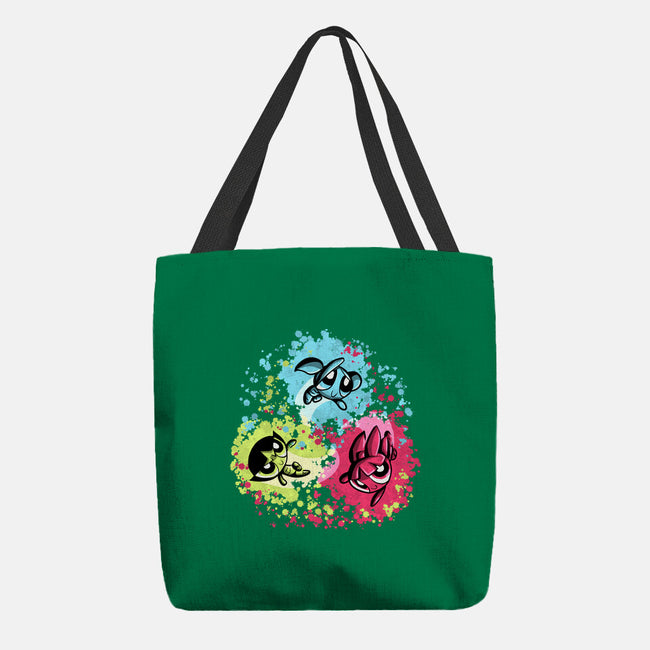 Super Colorgirls-None-Basic Tote-Bag-nickzzarto