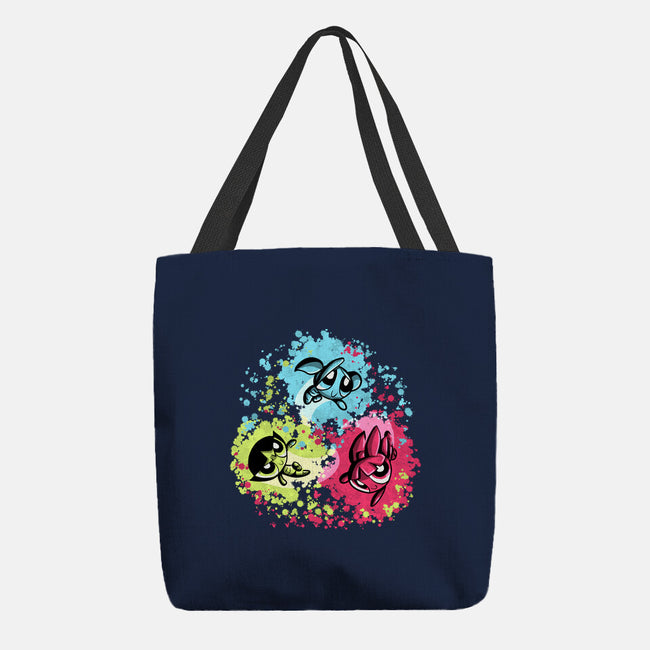 Super Colorgirls-None-Basic Tote-Bag-nickzzarto