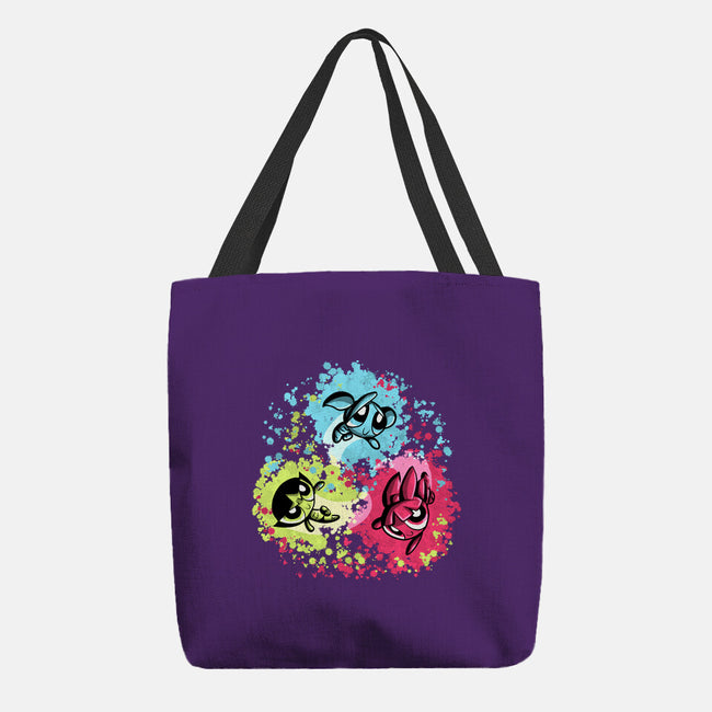 Super Colorgirls-None-Basic Tote-Bag-nickzzarto