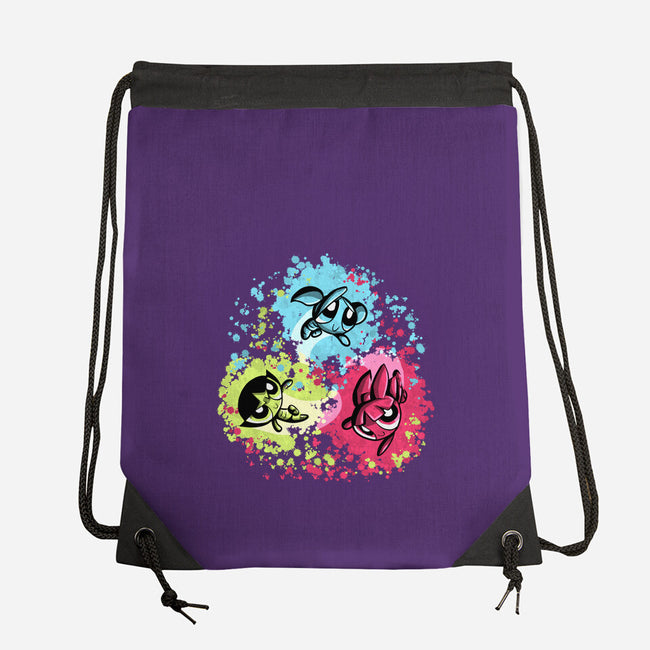 Super Colorgirls-None-Drawstring-Bag-nickzzarto