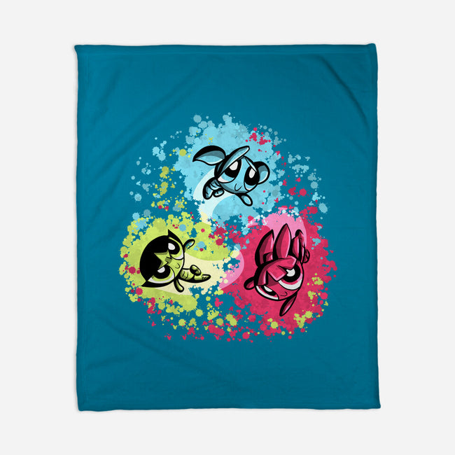 Super Colorgirls-None-Fleece-Blanket-nickzzarto