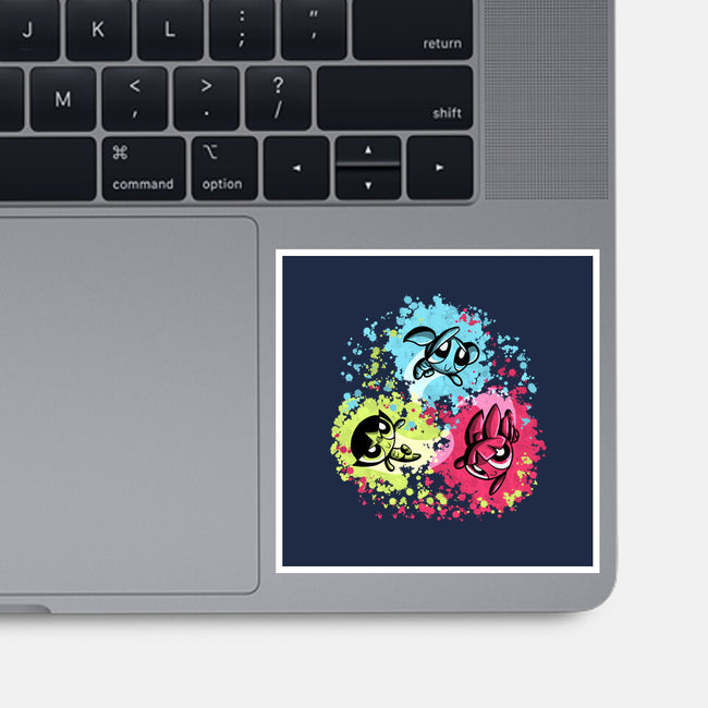 Super Colorgirls-None-Glossy-Sticker-nickzzarto