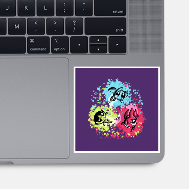 Super Colorgirls-None-Glossy-Sticker-nickzzarto
