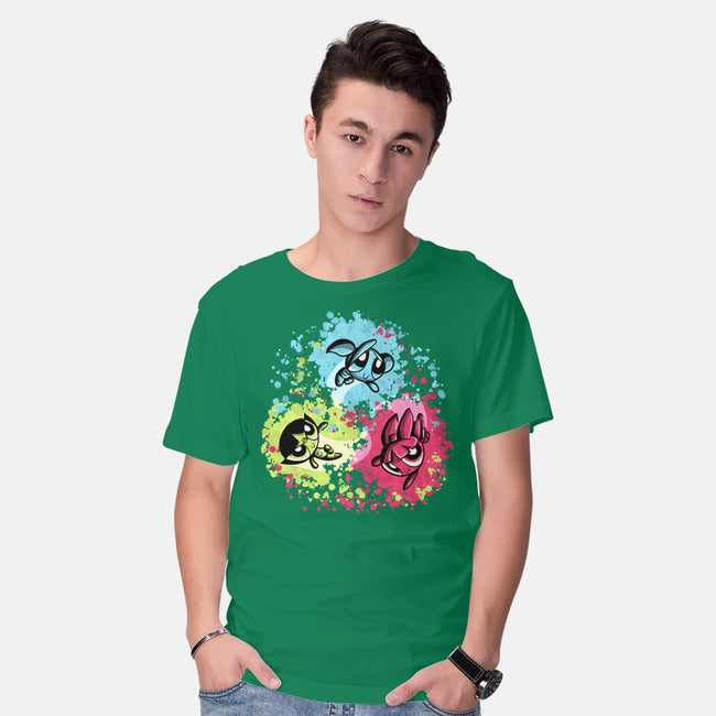 Super Colorgirls-Mens-Basic-Tee-nickzzarto