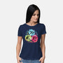 Super Colorgirls-Womens-Basic-Tee-nickzzarto
