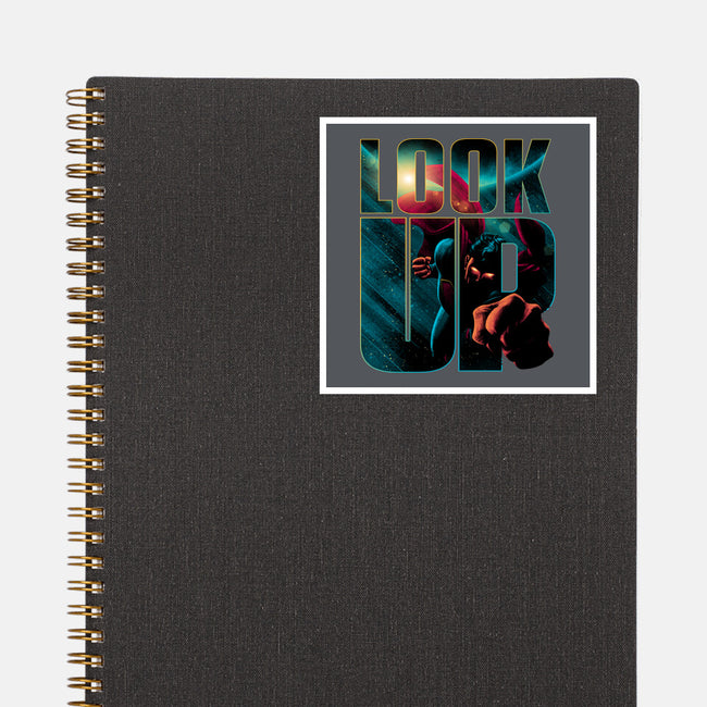 Look Up-None-Glossy-Sticker-teesgeex