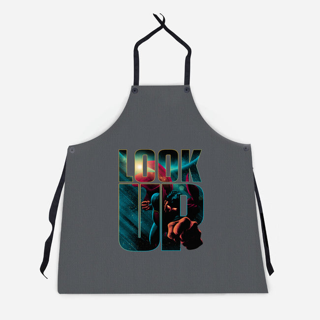 Look Up-Unisex-Kitchen-Apron-teesgeex