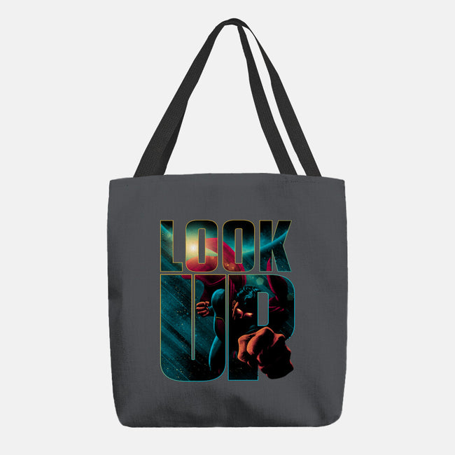 Look Up-None-Basic Tote-Bag-teesgeex