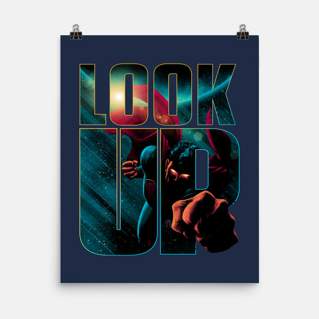 Look Up-None-Matte-Poster-teesgeex