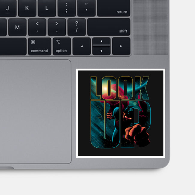 Look Up-None-Glossy-Sticker-teesgeex