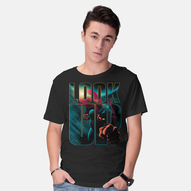 Look Up-Mens-Basic-Tee-teesgeex