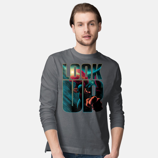 Look Up-Mens-Long Sleeved-Tee-teesgeex
