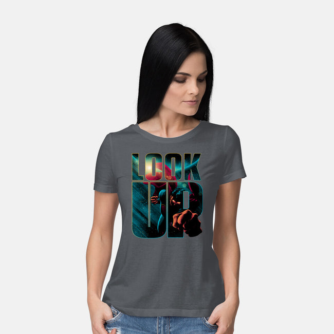 Look Up-Womens-Basic-Tee-teesgeex