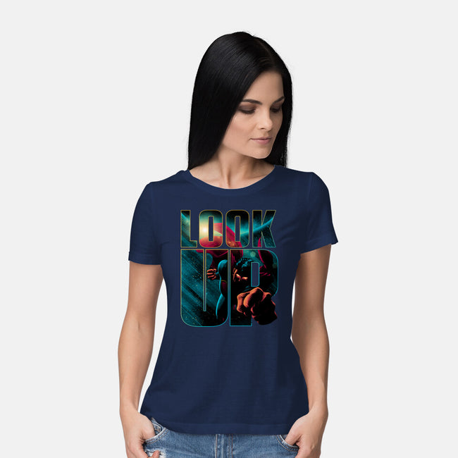 Look Up-Womens-Basic-Tee-teesgeex