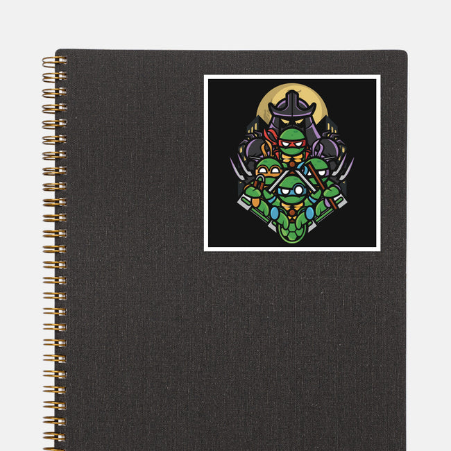 Go Ninja-None-Glossy-Sticker-jrberger