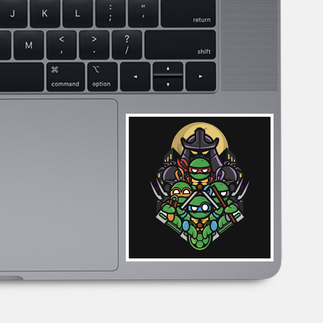Go Ninja-None-Glossy-Sticker-jrberger