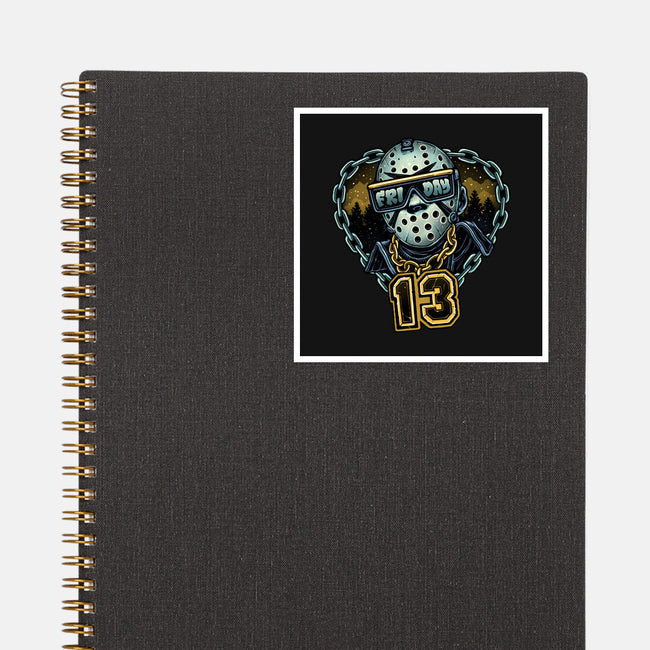 Friday Madness-None-Glossy-Sticker-glitchygorilla