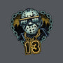 Friday Madness-Mens-Heavyweight-Tee-glitchygorilla