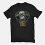 Friday Madness-Mens-Heavyweight-Tee-glitchygorilla