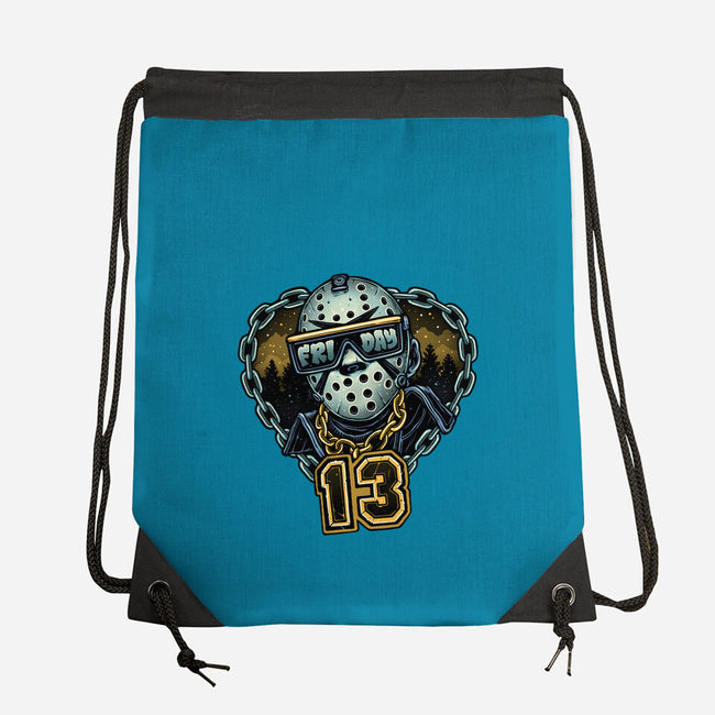 Friday Madness-None-Drawstring-Bag-glitchygorilla