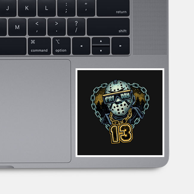 Friday Madness-None-Glossy-Sticker-glitchygorilla