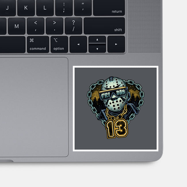 Friday Madness-None-Glossy-Sticker-glitchygorilla