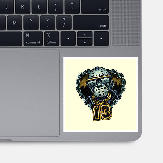 Friday Madness-None-Glossy-Sticker-glitchygorilla