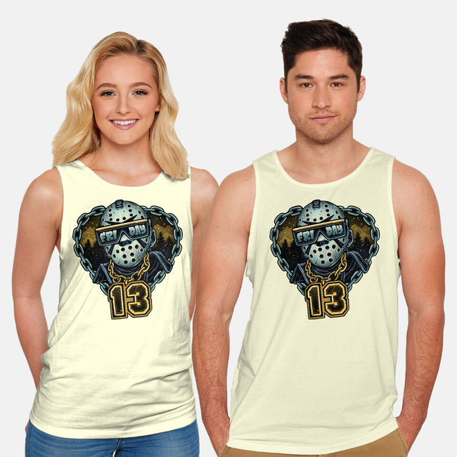Friday Madness-Unisex-Basic-Tank-glitchygorilla