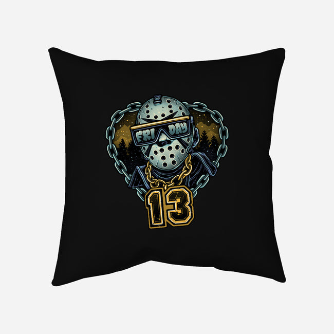 Friday Madness-None-Removable Cover w Insert-Throw Pillow-glitchygorilla